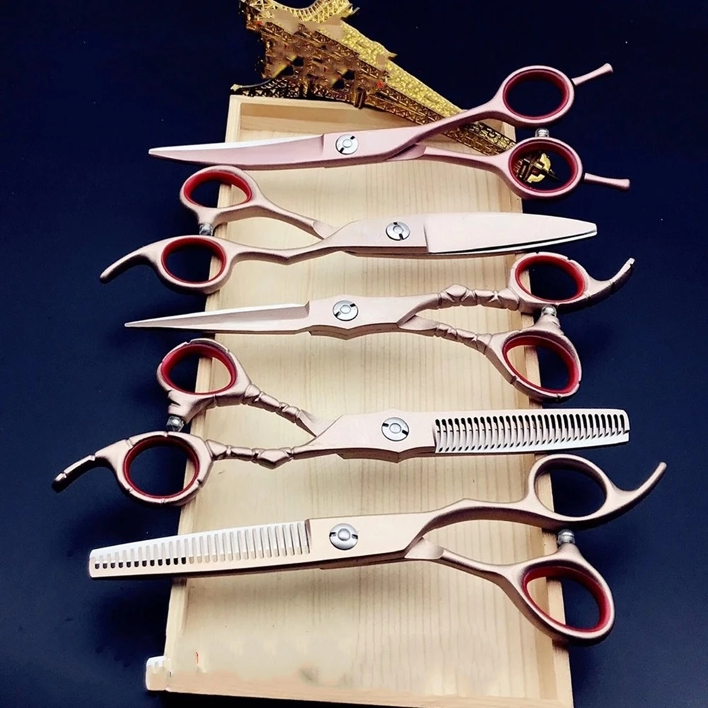 6.0 Top Professional Hair Scissors Set Cutting Barber Salon Haircut Thinning Shear Hairdressing Hair Tools Hair Cutting Scissors
6.0 Top Professional Hair Scissors Set Cutting Barber Salon Haircut Thinning Shear Hairdressing Hair Tools Hair Cutting Scissors