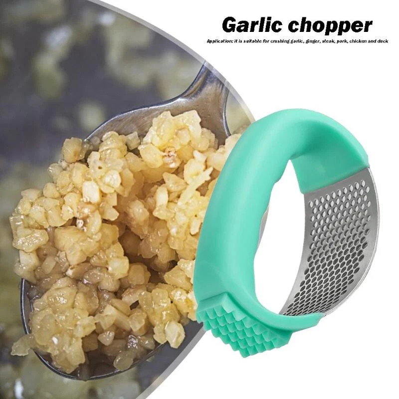 2-in-1 Stainless Steel Garlic Press Meat Loosening Machine Multi-function Garlic Chopper Kitchen Accessories Tool
2-in-1 Stainless Steel Garlic Press Meat Loosening Machine Multi-function Garlic Chopper Kitchen Accessories Tool