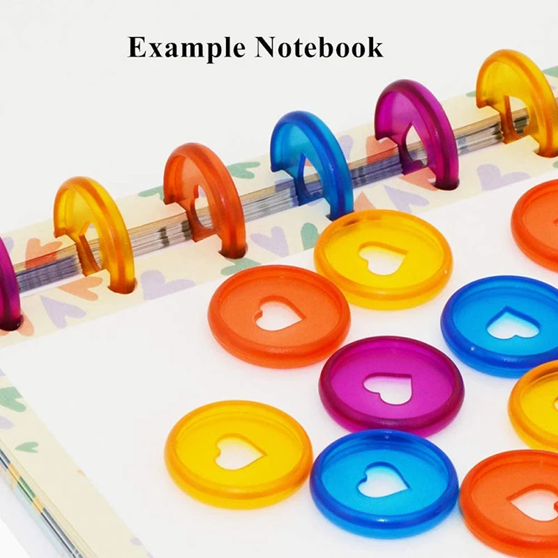 88 Pcs 28mm Plastic Book Binding Discs, Discbound Expansion Discs, Heart Binder Rings Mushroom Hole for DIY Notebooks
88 Pcs 28mm Plastic Book Binding Discs, Discbound Expansion Discs, Heart Binder Rings Mushroom Hole for DIY Notebooks
