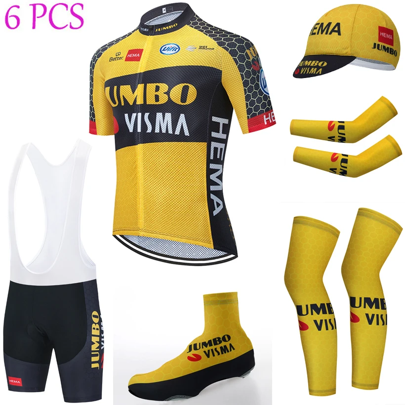 2022 Tour Cycling JUMBO Jersey Bike Shorts SPORTSWEAR Set 20D Pants Ropa Ciclismo Bike Maillot Sleeeve Covers Uniform
2022 Tour Cycling JUMBO Jersey Bike Shorts SPORTSWEAR Set 20D Pants Ropa Ciclismo Bike Maillot Sleeeve Covers Uniform