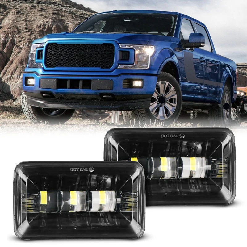 for 2015-2018 Ford F150 F-150 Front Bumper Rectangle LED DRL Fog Lights Driving Lamp Assembly
for 2015-2018 Ford F150 F-150 Front Bumper Rectangle LED DRL Fog Lights Driving Lamp Assembly