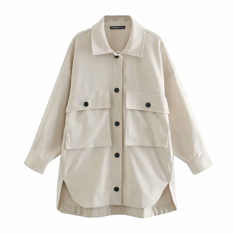 WenQing Womens Casual Loose Button Up Turn Down Shirt Jackets Outerwear Overshirt
WenQing Womens Casual Loose Button Up Turn Down Shirt Jackets Outerwear Overshirt