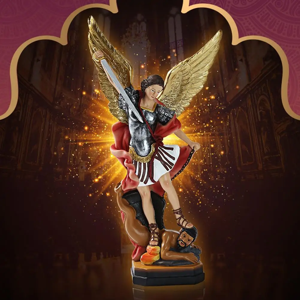 Angel And Demon Battle Statue Garden Home Church Resin Angel Figurine Ornament Catholic Religion Gifts Aesthetic Decor Drop Ship
Angel And Demon Battle Statue Garden Home Church Resin Angel Figurine Ornament Catholic Religion Gifts Aesthetic Decor Drop Ship