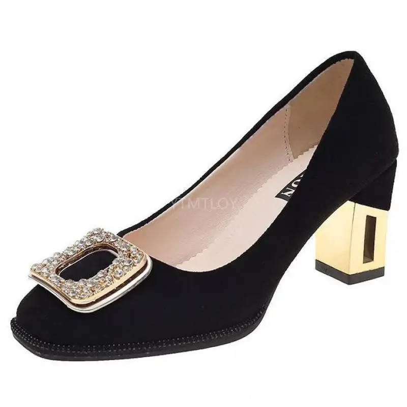 LLOGAI Fashion Women Luxury Brand Shoes Elegant Ladies High Quality Pink Black Square Toe Shiny Crystal Square Buckle Decoration
LLOGAI Fashion Women Luxury Brand Shoes Elegant Ladies High Quality Pink Black Square Toe Shiny Crystal Square Buckle Decoration