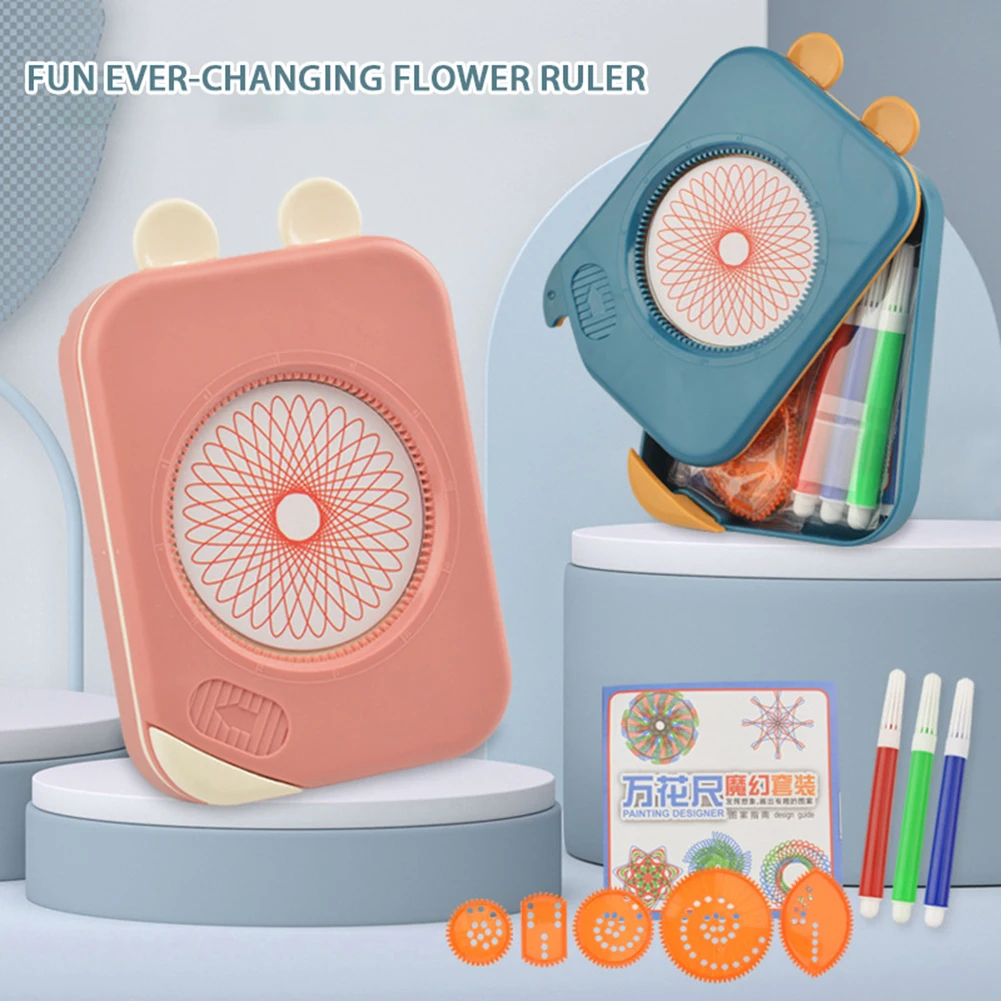 Спирограф, набор для хранения игрушек для рисования, блокирующая картина, линейка для рисования, бумажные ручки, творческая обучающая игруш...
Спирограф, набор для хранения игрушек для рисования, блокирующая картина, линейка для рисования, бумажные ручки, творческая обучающая игруш...