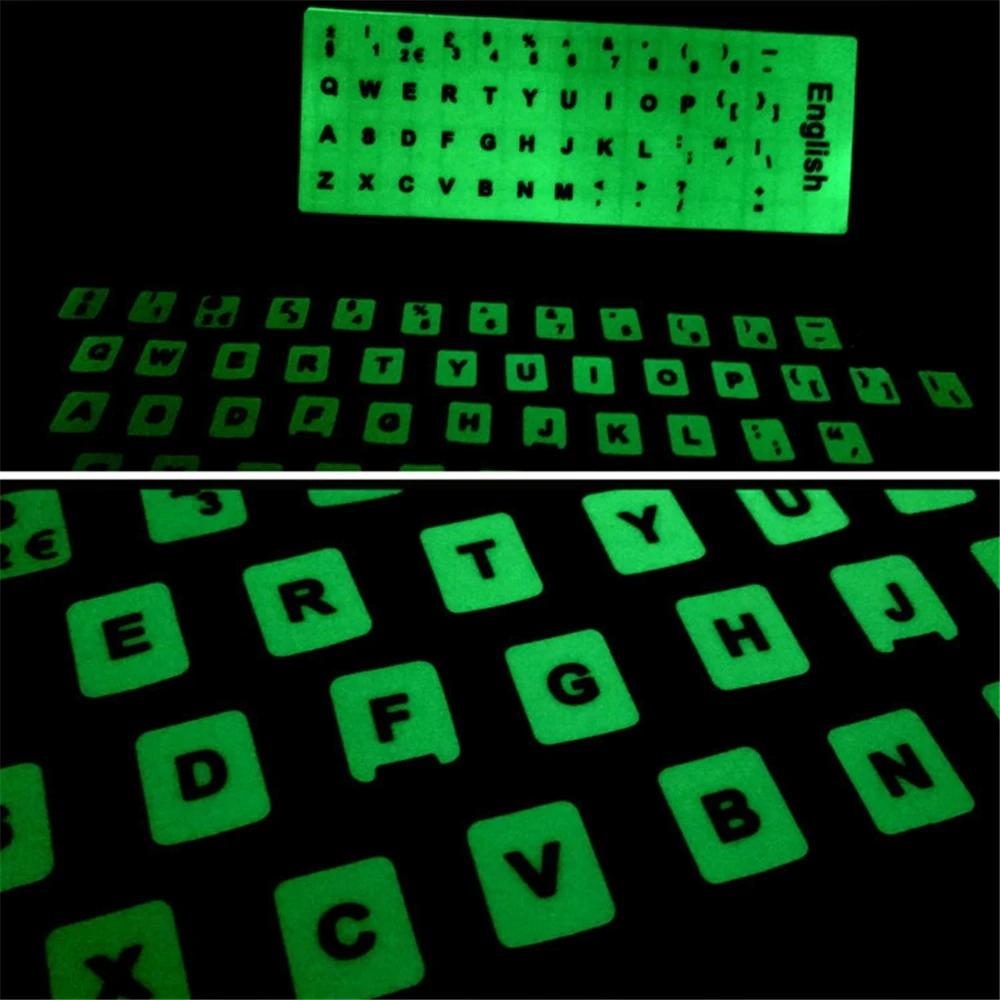 Arabic Russian English Italian German Spanish Wubi Tibetan Japanese French Korean Hebrew Notebook Luminous Keyboard Stickers
Arabic Russian English Italian German Spanish Wubi Tibetan Japanese French Korean Hebrew Notebook Luminous Keyboard Stickers