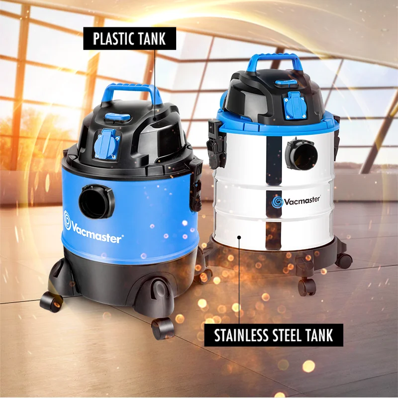 Vacmaster Vacuum Cleaner, Wet Dry Vacuums, With Power Tool Socket, 18KPa, 1250W, Garage Vacuum Cleaner for Workshop, Blower
Vacmaster Vacuum Cleaner, Wet Dry Vacuums, With Power Tool Socket, 18KPa, 1250W, Garage Vacuum Cleaner for Workshop, Blower