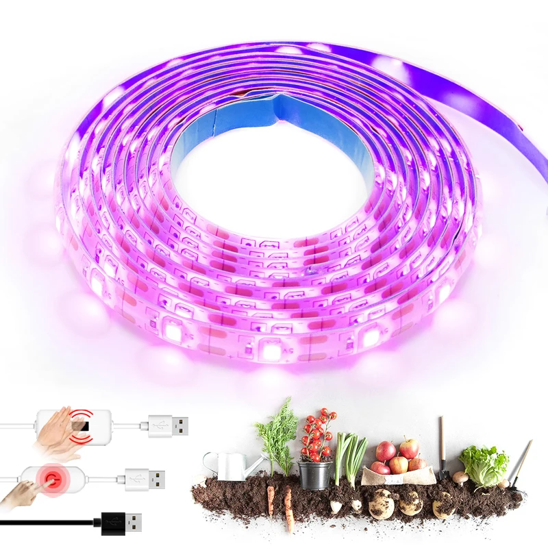 Phyto Tape Growing Lamps Lamp For plant SMD2835 5V USB Led Flower Aquarium Grow Light
Phyto Tape Growing Lamps Lamp For plant SMD2835 5V USB Led Flower Aquarium Grow Light