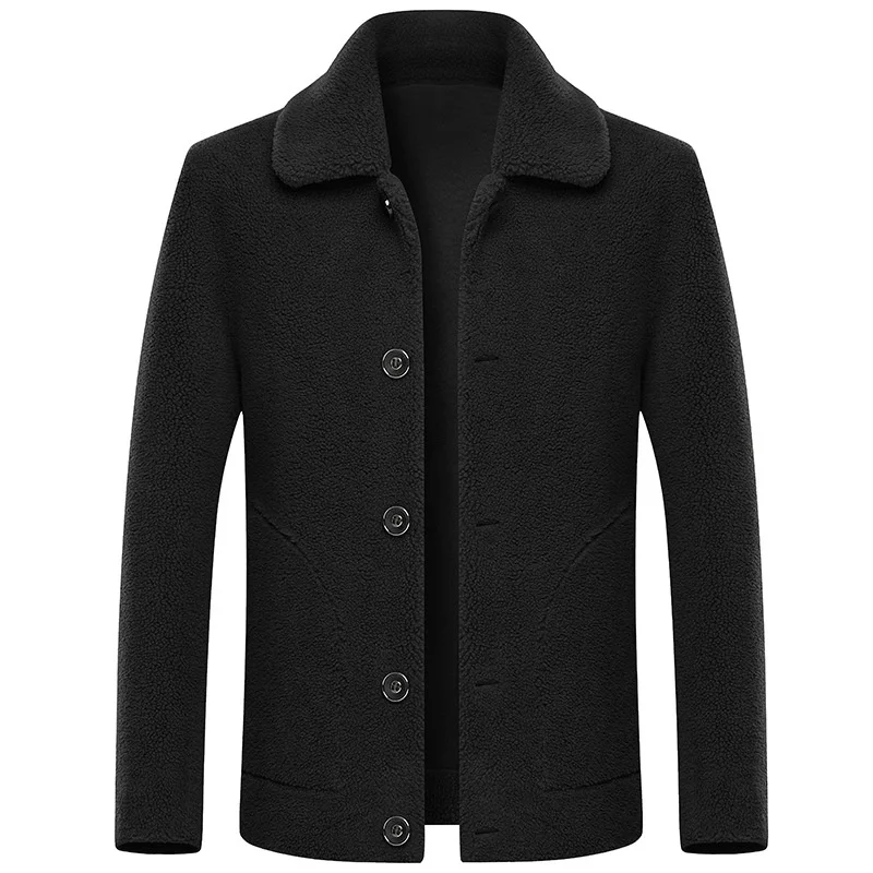 2021 Winter Mens Clothing Sheepskin Genuine Leather Natural Real Fur Lapel Plush Thick Coats Thicken Warm Parkas Jackets M-5XL
2021 Winter Mens Clothing Sheepskin Genuine Leather Natural Real Fur Lapel Plush Thick Coats Thicken Warm Parkas Jackets M-5XL