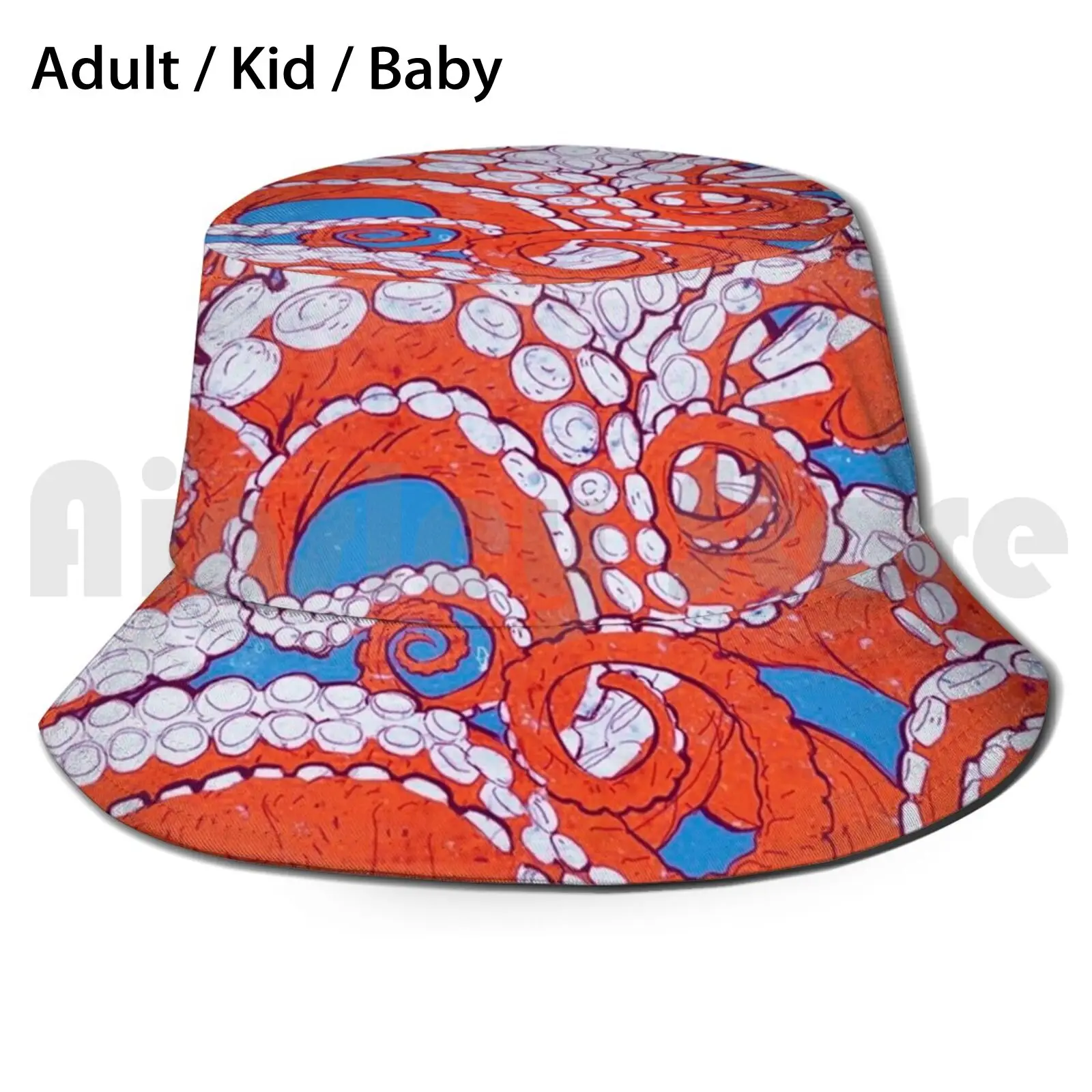 Red Octopus Tentacle Sun Hat Foldable UV Protection Funny Unique Colored Cartoons Tentacles Red Octopus Kraken
Red Octopus Tentacle Sun Hat Foldable UV Protection Funny Unique Colored Cartoons Tentacles Red Octopus Kraken