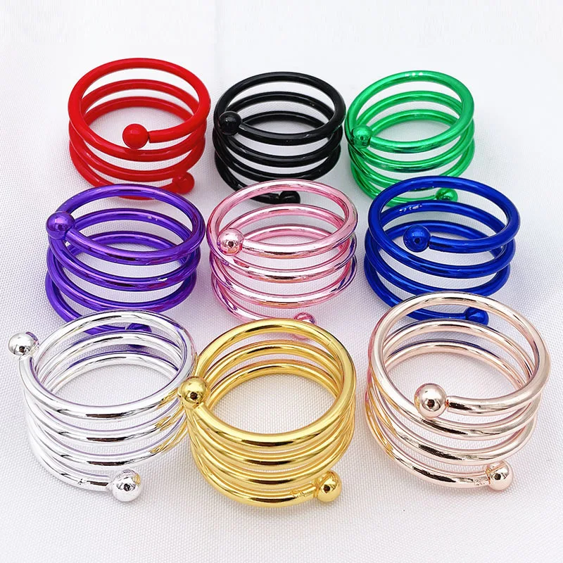 6pcs/lot Spring napkin buckle metal wire napkin link day party desktop decoration napkin ring
6pcs/lot Spring napkin buckle metal wire napkin link day party desktop decoration napkin ring
