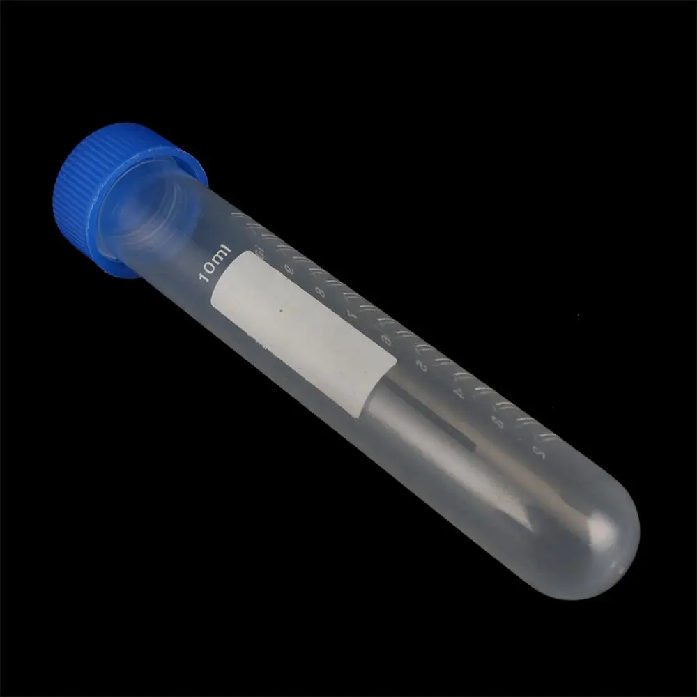 Plastic 10ml Screw Cap Round Bottom Centrifuge Test Tube Laboratory Sample Analysis Vial Reagent Bottle 10 Pcs
Plastic 10ml Screw Cap Round Bottom Centrifuge Test Tube Laboratory Sample Analysis Vial Reagent Bottle 10 Pcs
