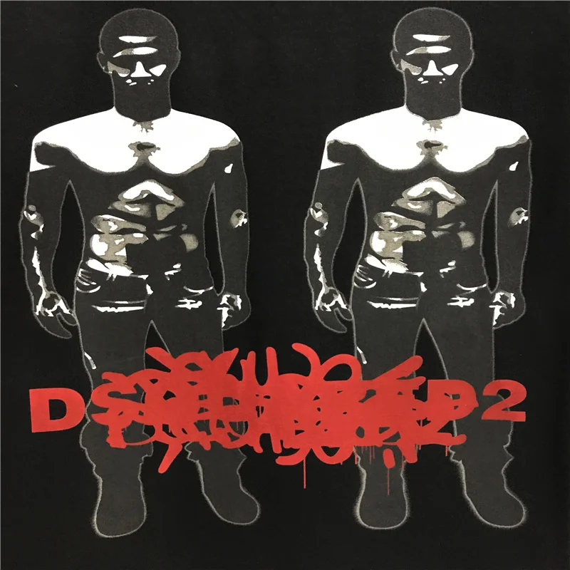 2021 new Dsquared2 printed short-sleeved T-shirt men's letter mirror printing D2 fashion trend summer tide LO916
2021 new Dsquared2 printed short-sleeved T-shirt men's letter mirror printing D2 fashion trend summer tide LO916
