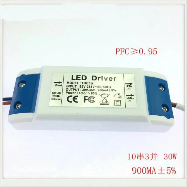 LED Driver Power Supply LED Floodlight Driver Free Shipping High Quality 30W 900ma 2 Years Plastic Safety
LED Driver Power Supply LED Floodlight Driver Free Shipping High Quality 30W 900ma 2 Years Plastic Safety