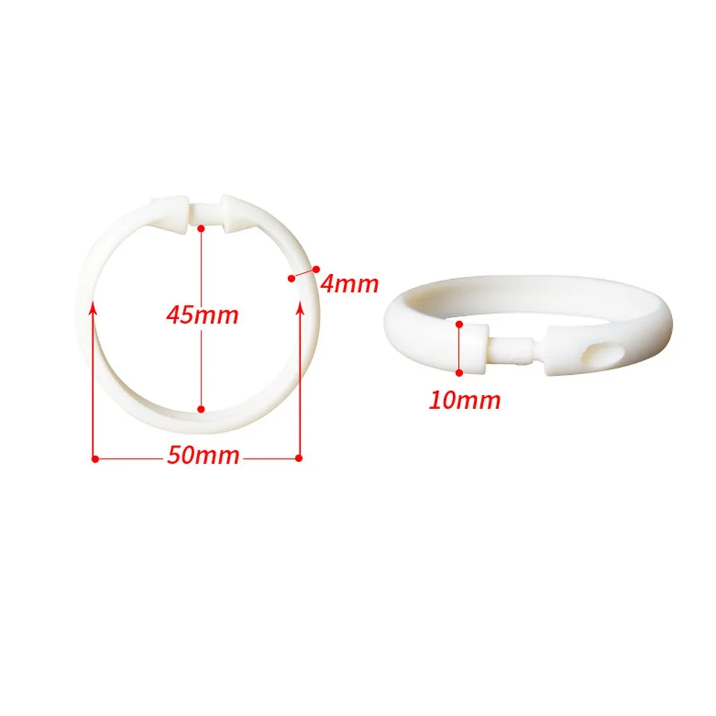 O-Type Transparent Shower Curtain Ring Large Plastic Curtain Hook Shower Curtain Hook 12 Pack Curtain Ring Large Curtain Hook
O-Type Transparent Shower Curtain Ring Large Plastic Curtain Hook Shower Curtain Hook 12 Pack Curtain Ring Large Curtain Hook