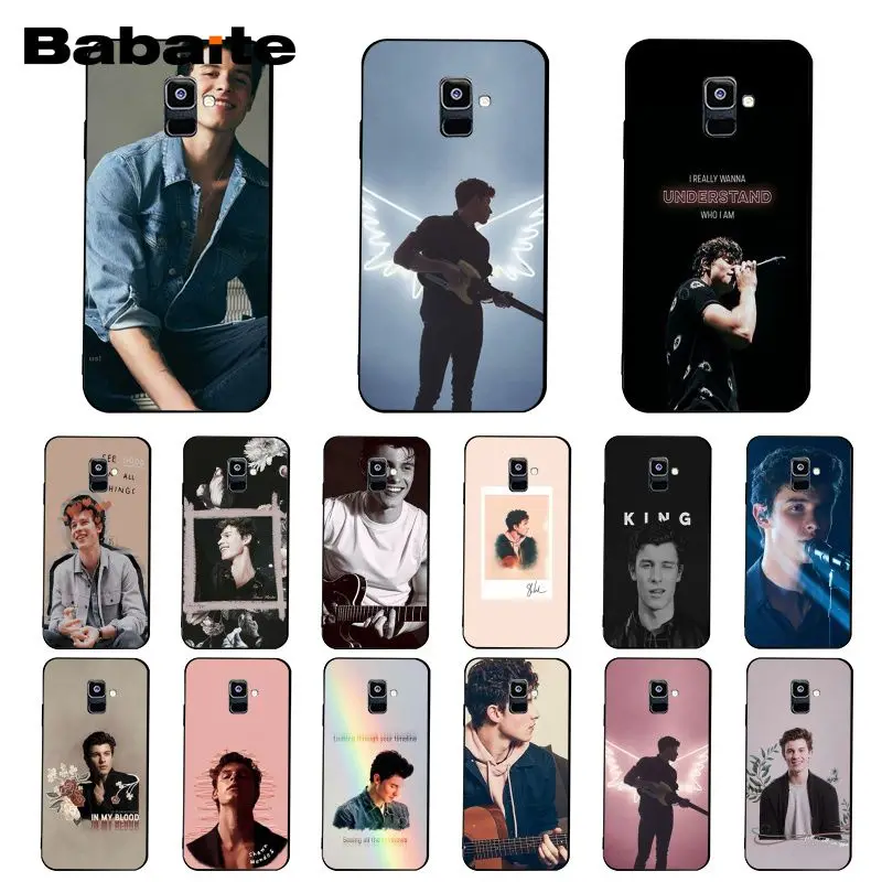 Чехол для телефона Babaite Singer Shawn Mendes Magcon Samsung Galaxy A7 A50 A70 A40 A20 A30 A8 A6 Plus A9 A51 A71|Бамперы| |