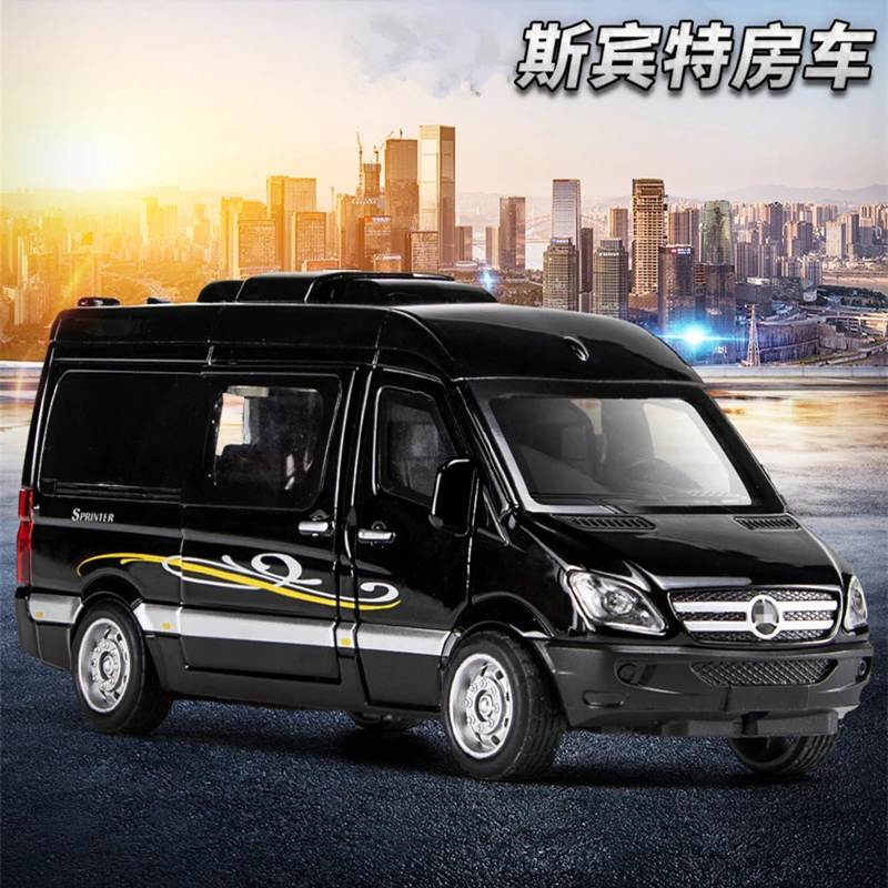 1:32 Benzs Sprinter Caravan Alloy MPV Car Model Diecasts Metal Toy Touring Car Model Simulation Sound and Light Childrens Gift
1:32 Benzs Sprinter Caravan Alloy MPV Car Model Diecasts Metal Toy Touring Car Model Simulation Sound and Light Childrens Gift