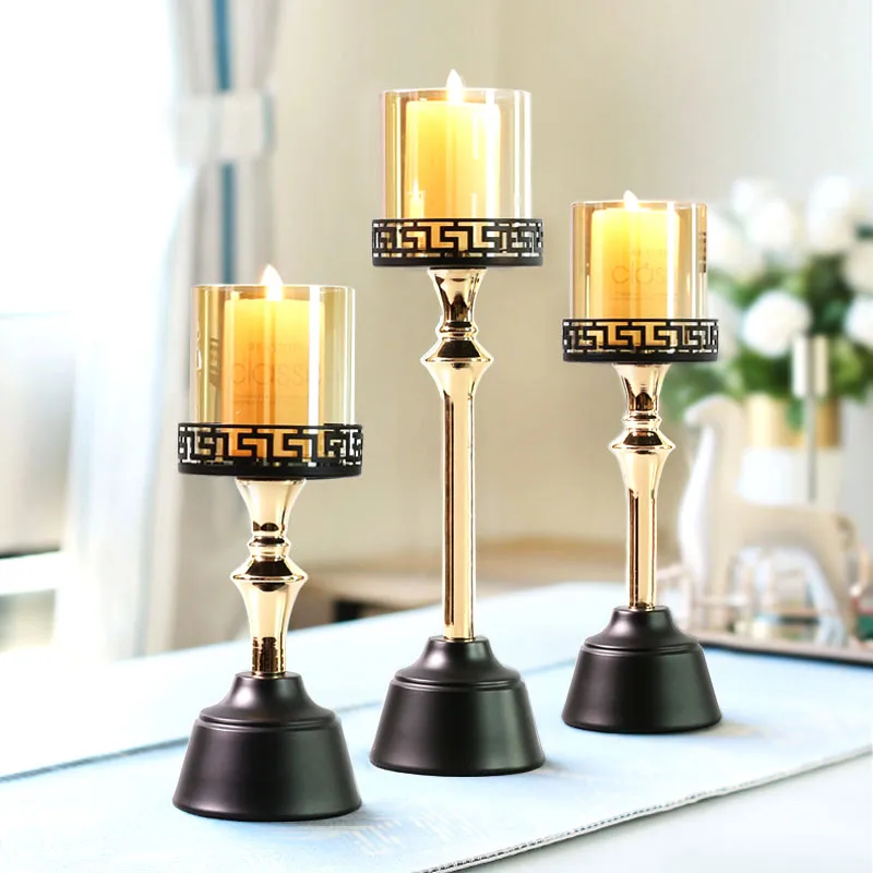European Table Crystal Personalized Glass Candle Holder Nordic Luxury Romantic Candlesticks Living Room Decoration Salon II50ZT
European Table Crystal Personalized Glass Candle Holder Nordic Luxury Romantic Candlesticks Living Room Decoration Salon II50ZT