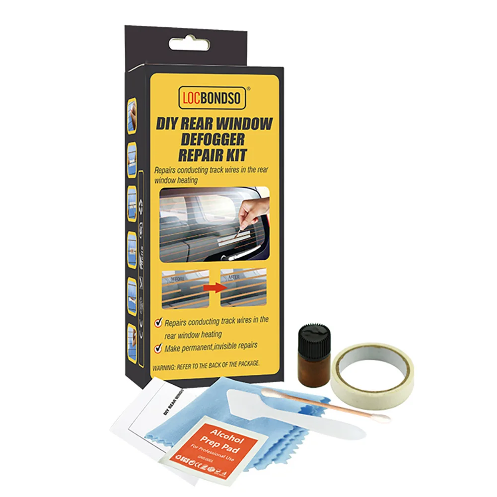 DIY Rear Window Defogger Repair Kit For Car Scratches Broken Grid Lines Conduct Electricity Easily Hand Tool Set Car Accessories
DIY Rear Window Defogger Repair Kit For Car Scratches Broken Grid Lines Conduct Electricity Easily Hand Tool Set Car Accessories
