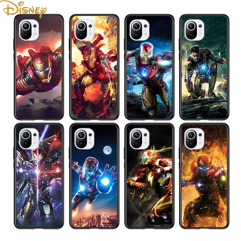 Iron Man hero for Xiaomi Mi 11 10T Note 10 Ultra 5G 9 9T SE 8 A3 A2 A1 6X Pro Play F1 Lite 5G Black Phone Case
Iron Man hero for Xiaomi Mi 11 10T Note 10 Ultra 5G 9 9T SE 8 A3 A2 A1 6X Pro Play F1 Lite 5G Black Phone Case