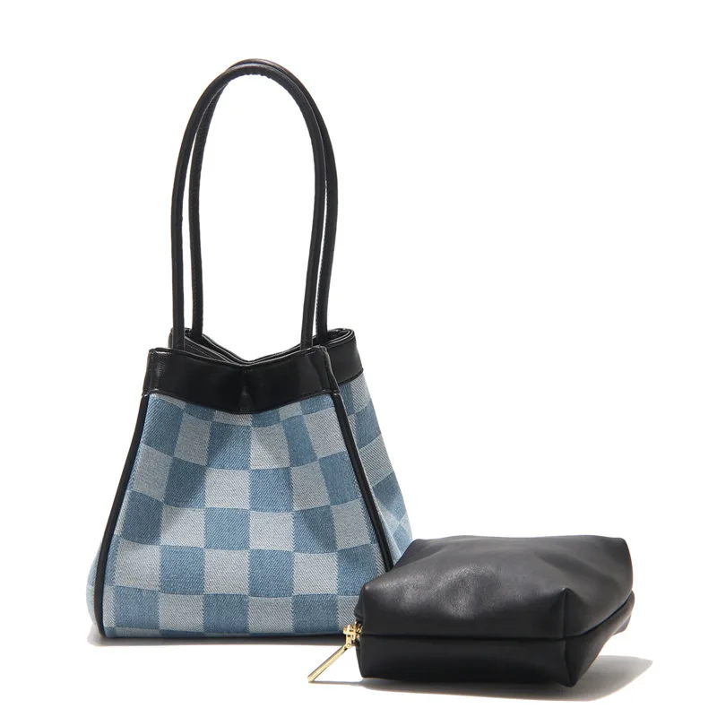 Design handbag bag female 2021 summer new denim shoulder armpit bag fashion bucket bag ladies bags handbag CN(Origin)
Design handbag bag female 2021 summer new denim shoulder armpit bag fashion bucket bag ladies bags handbag CN(Origin)