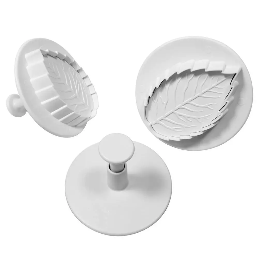 3Pcs/Set Cake Rose Leaf Plunger Fondant Decorating Sugar Cutter Decorating Biscuit Mold Craft Tools Cake Cake Cookie Pastry V1C9
3Pcs/Set Cake Rose Leaf Plunger Fondant Decorating Sugar Cutter Decorating Biscuit Mold Craft Tools Cake Cake Cookie Pastry V1C9