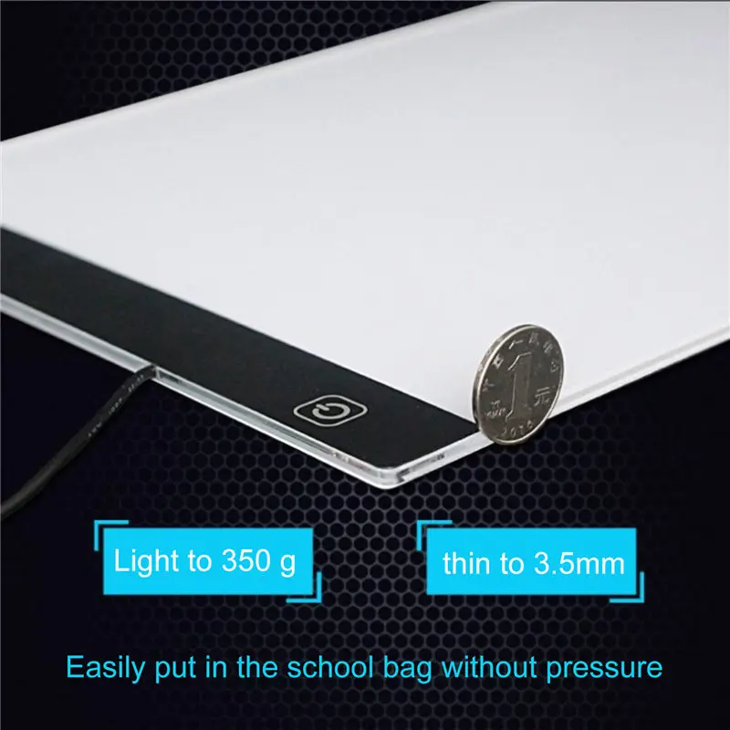Digital Led Drawing Board A4 3 Level Dimmable Led Drawing Copy Pad Board for baby Children's Toy cartoon Painting Educational G
Digital Led Drawing Board A4 3 Level Dimmable Led Drawing Copy Pad Board for baby Children's Toy cartoon Painting Educational G