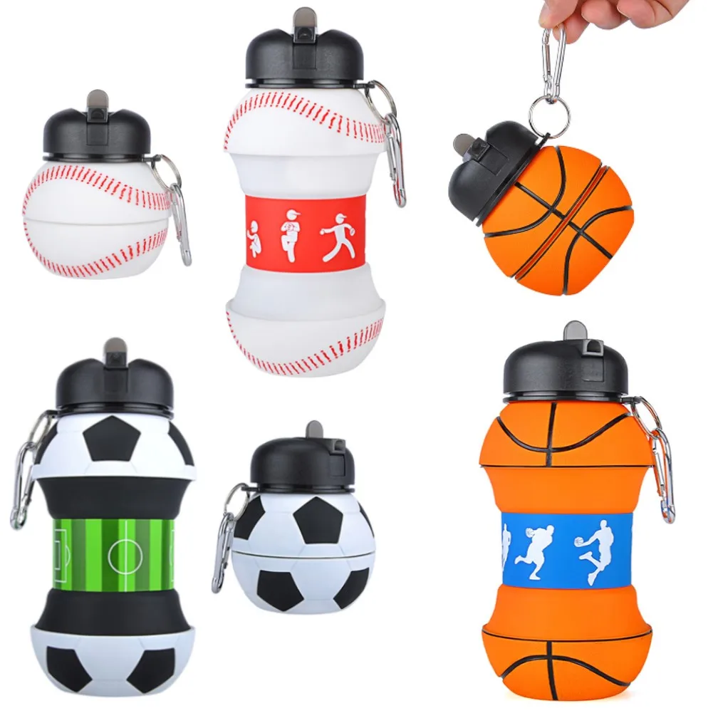 New Style Fashion Portable Silicone Folding Water Bottle 550/200ml Creative Leak-Proof Outdoor Sports Bicycle Drinkware Cups
New Style Fashion Portable Silicone Folding Water Bottle 550/200ml Creative Leak-Proof Outdoor Sports Bicycle Drinkware Cups