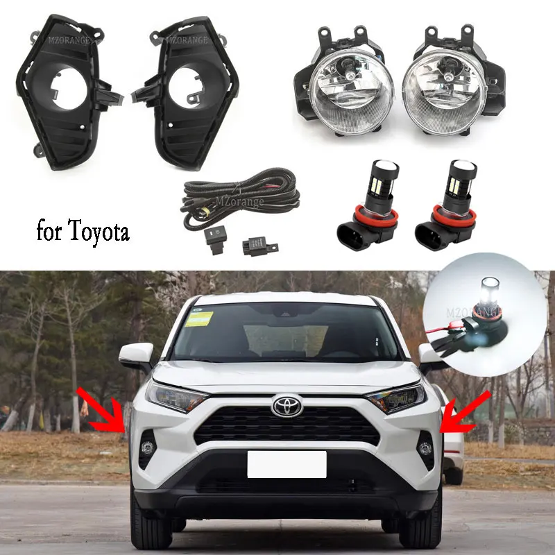 Противотуманная фара s светодиодный противотумансветильник РА для Toyota RAV4 RAV 4 XA50