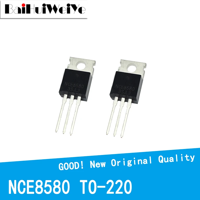 10PCS/LOT NCE8580 85V 80A 8580 NCE8580H TO-220 TO220 Transistor MOSFET New Original Good Quality Chipset
10PCS/LOT NCE8580 85V 80A 8580 NCE8580H TO-220 TO220 Transistor MOSFET New Original Good Quality Chipset