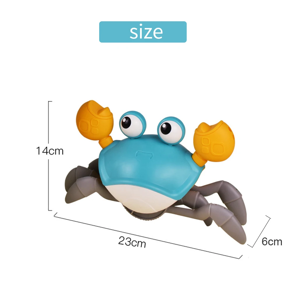 Kid Cartoon Wind Up Clockwork Float Crab Swimming Water Play Game Baby Bath Toy Cartoon Educationa learning bath Toys
Kid Cartoon Wind Up Clockwork Float Crab Swimming Water Play Game Baby Bath Toy Cartoon Educationa learning bath Toys