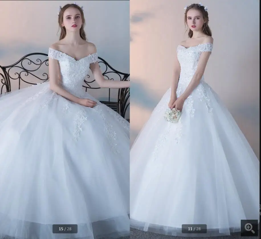 Robe de Mariage 2021 white tulle ball gown wedding dresses vintage off the shoulder v neck beaded lace appliques bridal gowns
Robe de Mariage 2021 white tulle ball gown wedding dresses vintage off the shoulder v neck beaded lace appliques bridal gowns