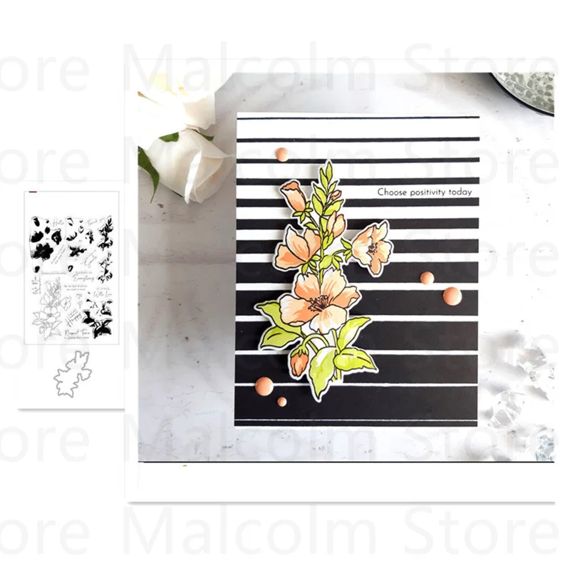 Metal Cutting Dies And Positive Vibe Flowers Stamps for Scrapbooking Dies Cut Handmade Stencil Craft Model 2021 Christmas
Metal Cutting Dies And Positive Vibe Flowers Stamps for Scrapbooking Dies Cut Handmade Stencil Craft Model 2021 Christmas
