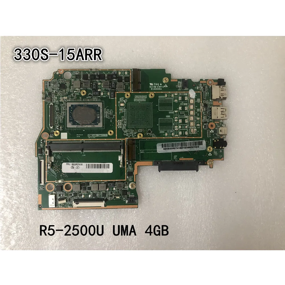 Original For Lenovo Ideapad 330S-15ARR Laptop Integrated Motherboard CPU R5-2500U RAM 4G FRU 5B20R27416 5B20R27421 100% Test OK
Original For Lenovo Ideapad 330S-15ARR Laptop Integrated Motherboard CPU R5-2500U RAM 4G FRU 5B20R27416 5B20R27421 100% Test OK