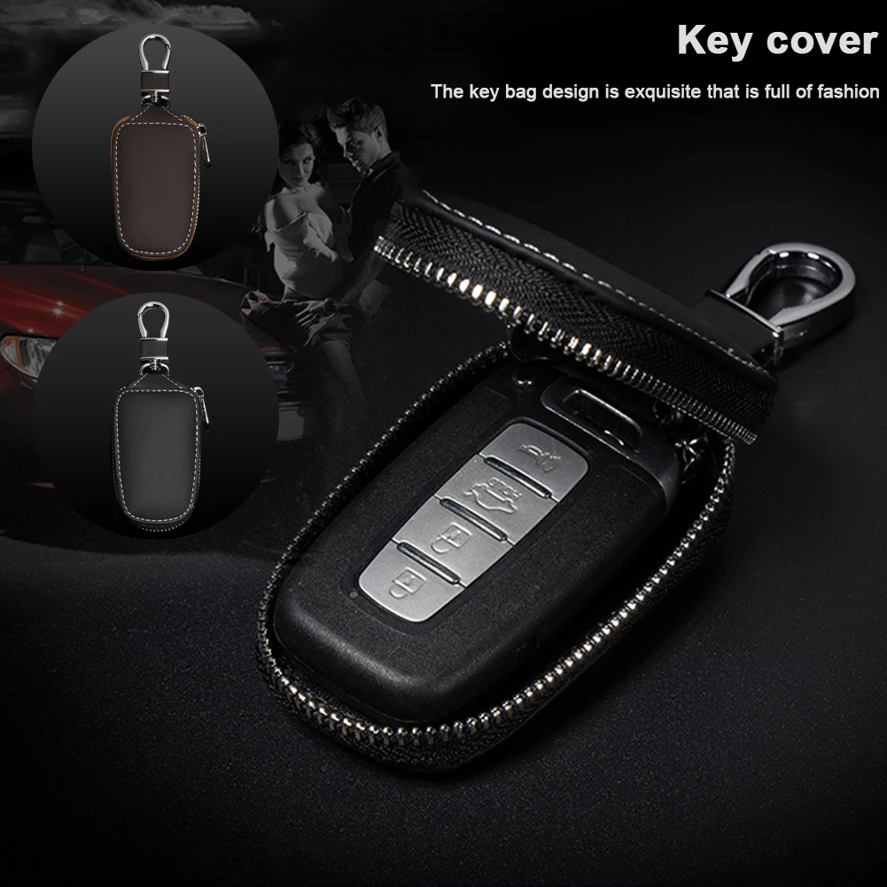 Car Key Case Pouch Organizer Protective Cover Genuine Leather Cowhide Fashion Wallet Universal Remote Control Holder Keychain
Car Key Case Pouch Organizer Protective Cover Genuine Leather Cowhide Fashion Wallet Universal Remote Control Holder Keychain