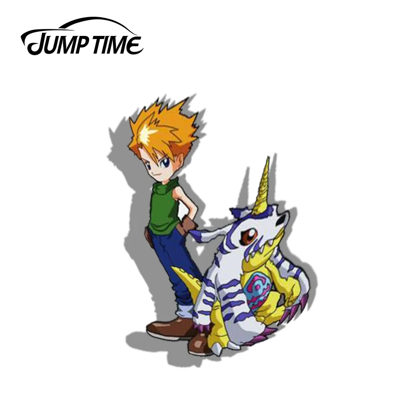 Jump Time 13cm x 7.8cm Funny Waterproof Matt Gabumon Car Stickers Car Decals Laptop For Digimon Anime Vinyl Car Wrap
Jump Time 13cm x 7.8cm Funny Waterproof Matt Gabumon Car Stickers Car Decals Laptop For Digimon Anime Vinyl Car Wrap