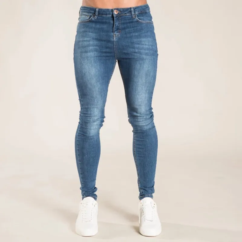 Men Pencil Jeans Solid Color Straight Classic Denim Trousers Casual Daily For Office Parties Male Slim Fit Cowboy Pants
Men Pencil Jeans Solid Color Straight Classic Denim Trousers Casual Daily For Office Parties Male Slim Fit Cowboy Pants