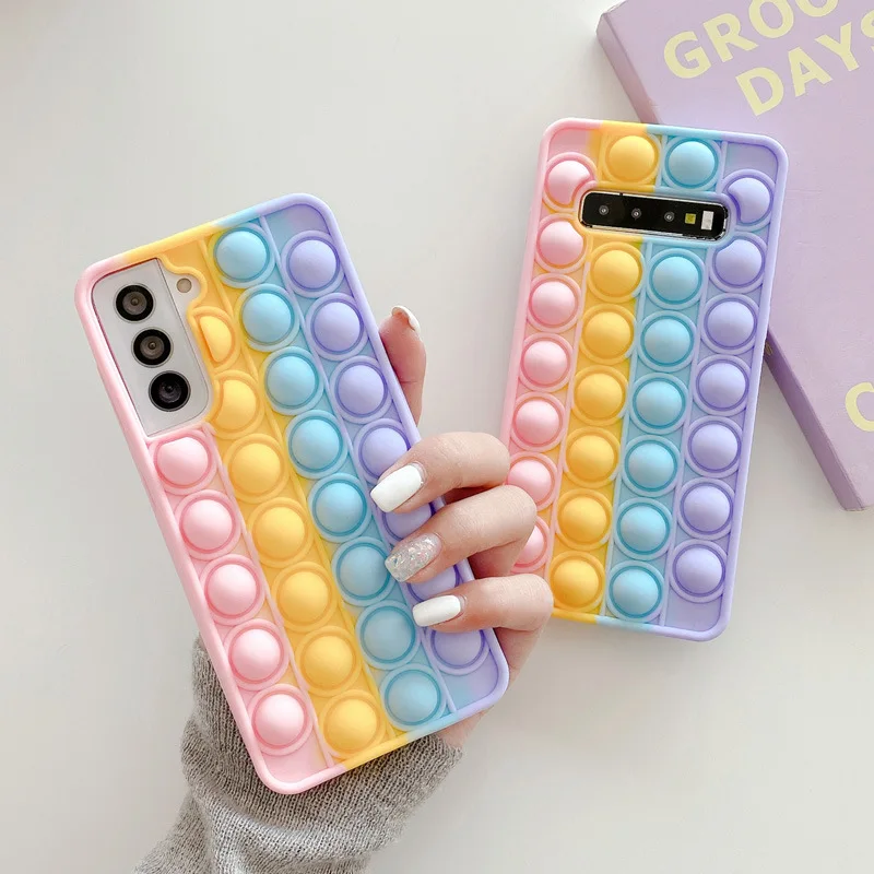 Оживите стресс чехол для телефона samsung galaxy A71 A31 A51 A32 A21 A20 A30 A50 A11 Непоседа игрушки
