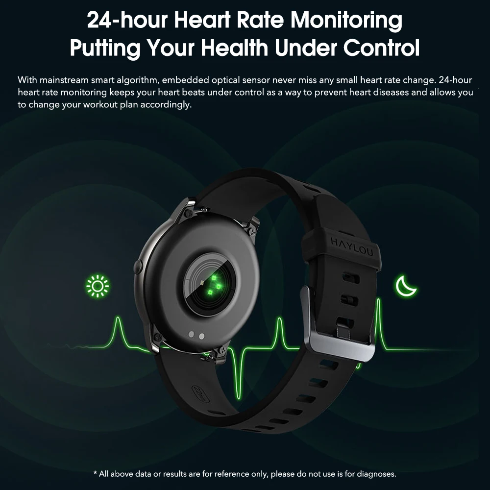 Haylou LS05 Solar Smart Watch Sport Fitness Sleep Heart Rate Monitor Bluetooth SmartWatch For iOS Android IP68
Haylou LS05 Solar Smart Watch Sport Fitness Sleep Heart Rate Monitor Bluetooth SmartWatch For iOS Android IP68