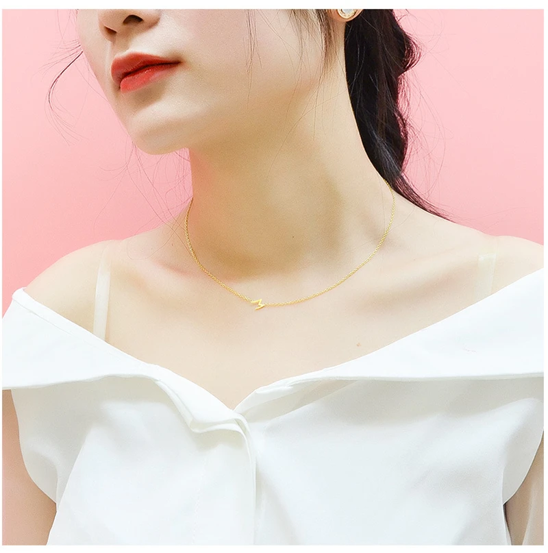 Simple Letter M Pendants Men Vintage Gold Color Stainless Steel Clavicle Necklaces 2021 Bohemian Jewelry Wholesale Bulk Items
Simple Letter M Pendants Men Vintage Gold Color Stainless Steel Clavicle Necklaces 2021 Bohemian Jewelry Wholesale Bulk Items
