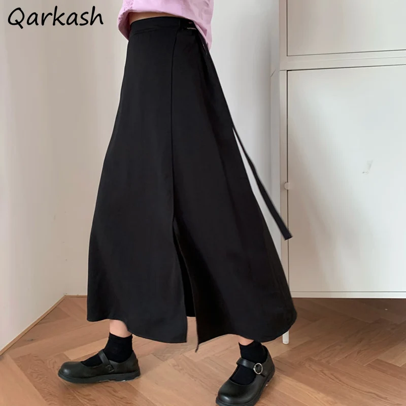 Skirts Women Leisure Trendy Solid Elegant All-match A-line Office Ladies Summer Simple Korean Clothes Midi Design Ulzzang 2021
Skirts Women Leisure Trendy Solid Elegant All-match A-line Office Ladies Summer Simple Korean Clothes Midi Design Ulzzang 2021