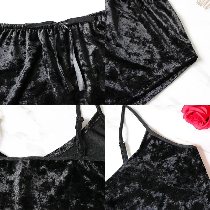 Ladies Pajama Set Cute Print Pattern Sleepwear Silk V Neck Sexy Pijama Satin Night Home Suits Wear Sleeveless Top And Shorts
Ladies Pajama Set Cute Print Pattern Sleepwear Silk V Neck Sexy Pijama Satin Night Home Suits Wear Sleeveless Top And Shorts