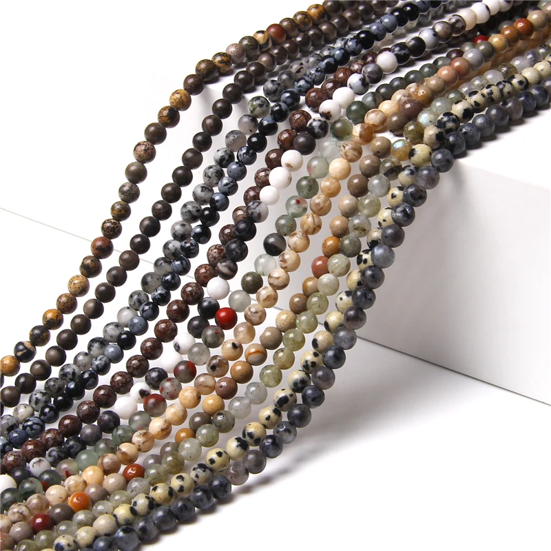 Smooth Natural Gems Stone Beads 4mm Green Agat Jades Bead Fluorite Crystal Loose Beads For Jewelry Making Necklace Diy 15.5" 
Smooth Natural Gems Stone Beads 4mm Green Agat Jades Bead Fluorite Crystal Loose Beads For Jewelry Making Necklace Diy 15.5"