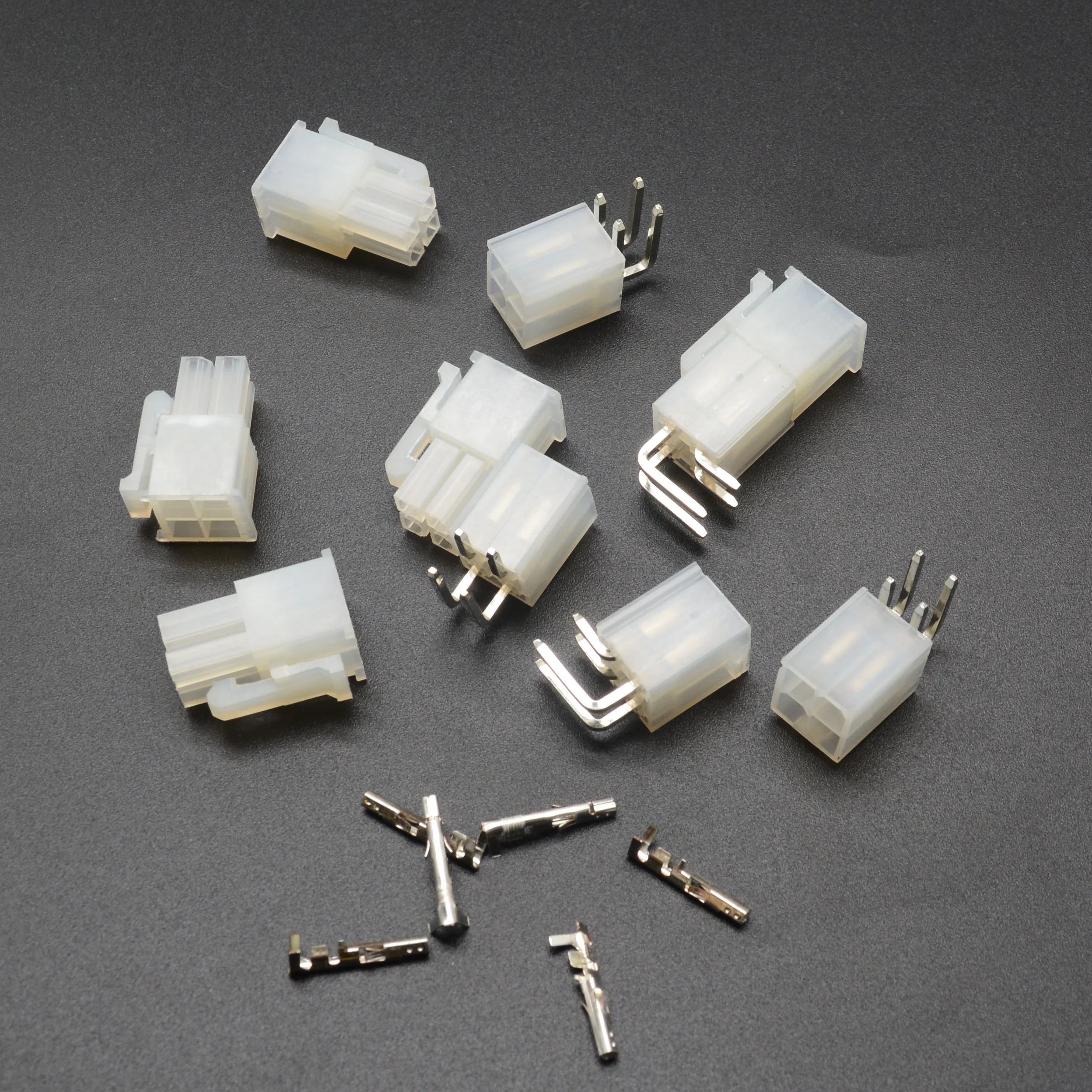 50 sets 4 Pin/way 4.2mm Curved needle 5557&5569 wire terminals electrical connector plug for PCB/CPU/car/motorcycle
50 sets 4 Pin/way 4.2mm Curved needle 5557&5569 wire terminals electrical connector plug for PCB/CPU/car/motorcycle