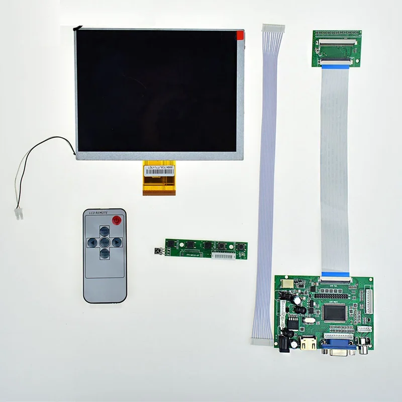 10.4" 800*600 60 pins 4:3 display monitor A104SN03 V.1 V1 LSA40AT9001 driver board HDMI VGA 2AV module voor Raspberry Pi
10.4" 800*600 60 pins 4:3 display monitor A104SN03 V.1 V1 LSA40AT9001 driver board HDMI VGA 2AV module voor Raspberry Pi