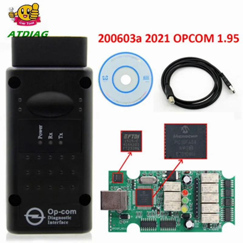 Really 200603a 2021 OPCOM 1.95 PIC18F458 FTDI FT232RQ Chip For Opel Car Diagnostic Scanner OP-COM V2021 For Cars Till 2021 
Really 200603a 2021 OPCOM 1.95 PIC18F458 FTDI FT232RQ Chip For Opel Car Diagnostic Scanner OP-COM V2021 For Cars Till 2021