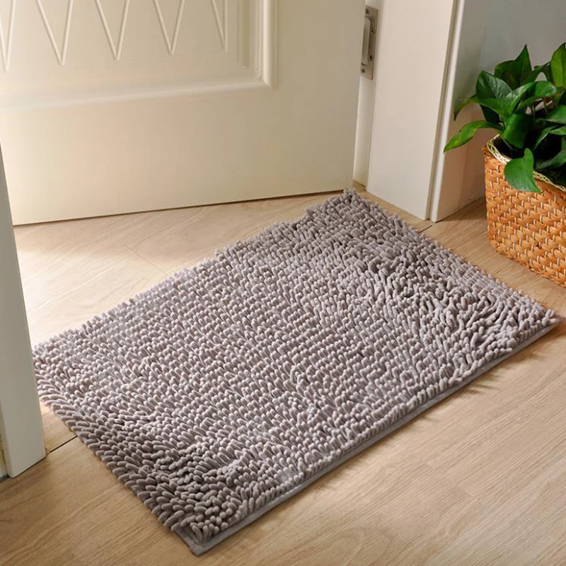 Microfiber Chenille Foot pad Absorbent Anti-slip Door Mat Soft Washable Balcony blanket Kitchen Toilet Bathroom Mats
Microfiber Chenille Foot pad Absorbent Anti-slip Door Mat Soft Washable Balcony blanket Kitchen Toilet Bathroom Mats