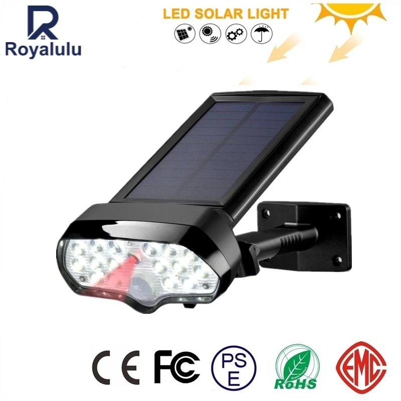 Royalulu Solar Light Motion Sensor Lights Waterproof Powered Spotlights Wall Lamp for Outdoor Garden Decoration Solar Lighting
Royalulu Solar Light Motion Sensor Lights Waterproof Powered Spotlights Wall Lamp for Outdoor Garden Decoration Solar Lighting
