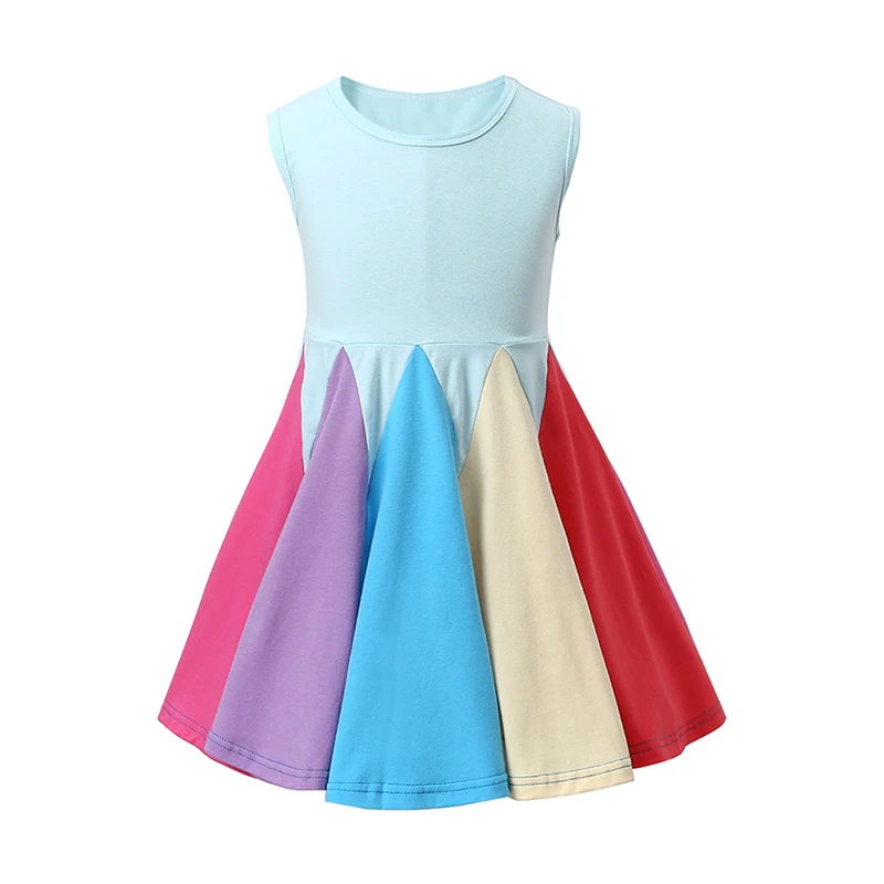 Cute Baby Girls Rainbow Dress Sleeveless Fashion Party Princess Dress for Toddler Kids Clothes Summer Clothing 0-5 Years
Cute Baby Girls Rainbow Dress Sleeveless Fashion Party Princess Dress for Toddler Kids Clothes Summer Clothing 0-5 Years