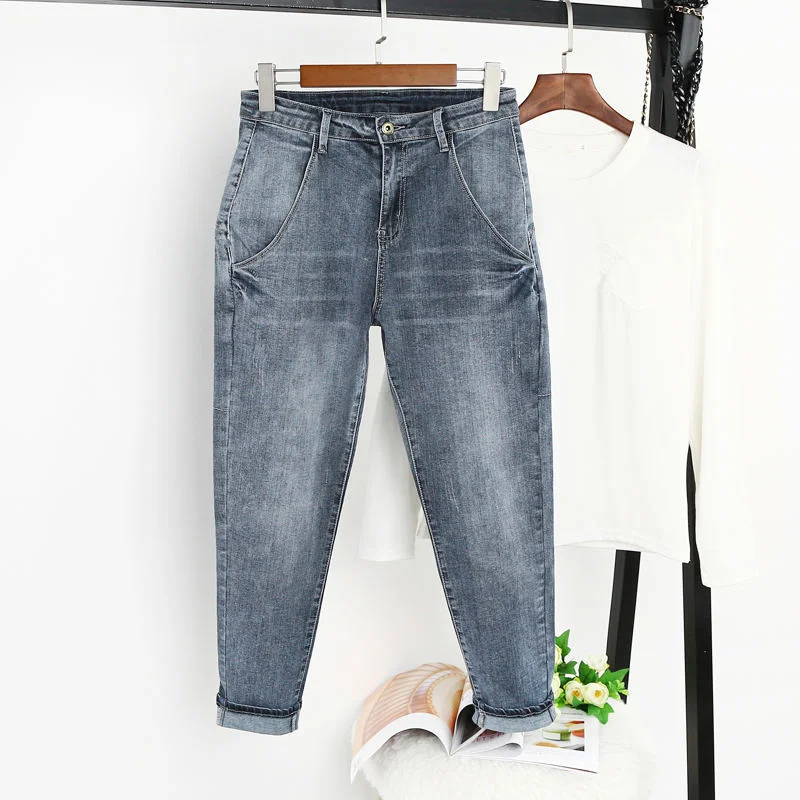 FAKUNTN Jeans Women With High Waist Harem Pants Casual Boyfriend Jeans Female Streetwear Vintage Plus Size Mom Jeans
FAKUNTN Jeans Women With High Waist Harem Pants Casual Boyfriend Jeans Female Streetwear Vintage Plus Size Mom Jeans